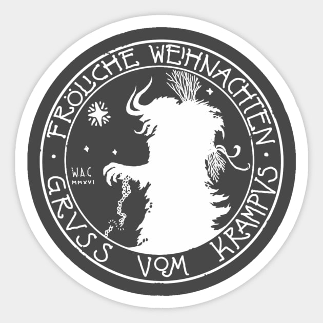 KRAMPVS 16 Sticker by WAC1